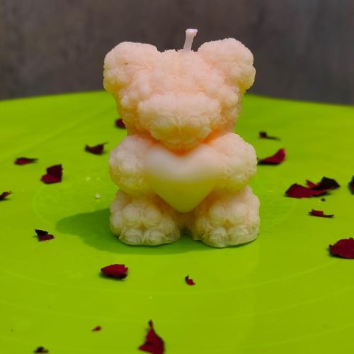 teddy candle